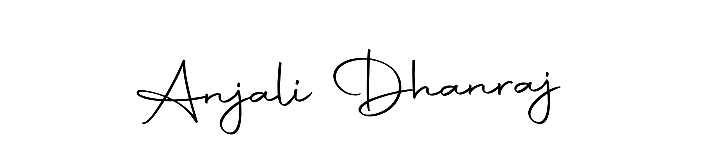 Make a short Anjali Dhanraj signature style. Manage your documents anywhere anytime using Autography-DOLnW. Create and add eSignatures, submit forms, share and send files easily. Anjali Dhanraj signature style 10 images and pictures png