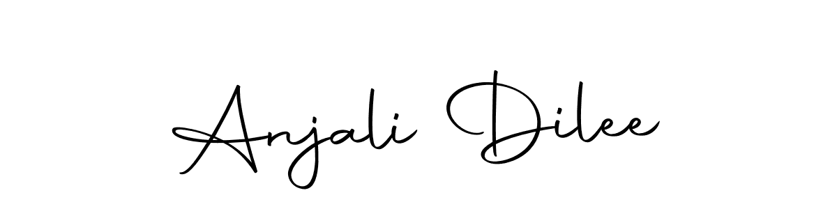 Design your own signature with our free online signature maker. With this signature software, you can create a handwritten (Autography-DOLnW) signature for name Anjali Dilee. Anjali Dilee signature style 10 images and pictures png