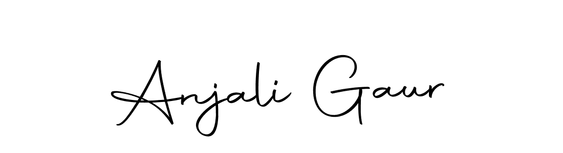 You can use this online signature creator to create a handwritten signature for the name Anjali Gaur. This is the best online autograph maker. Anjali Gaur signature style 10 images and pictures png