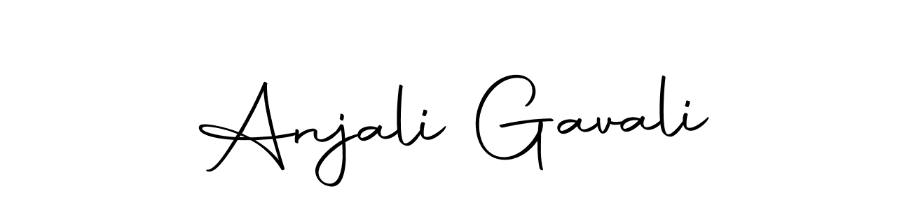 Make a short Anjali Gavali signature style. Manage your documents anywhere anytime using Autography-DOLnW. Create and add eSignatures, submit forms, share and send files easily. Anjali Gavali signature style 10 images and pictures png