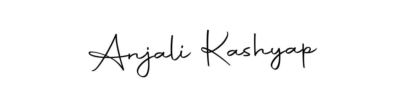 Make a beautiful signature design for name Anjali Kashyap. With this signature (Autography-DOLnW) style, you can create a handwritten signature for free. Anjali Kashyap signature style 10 images and pictures png