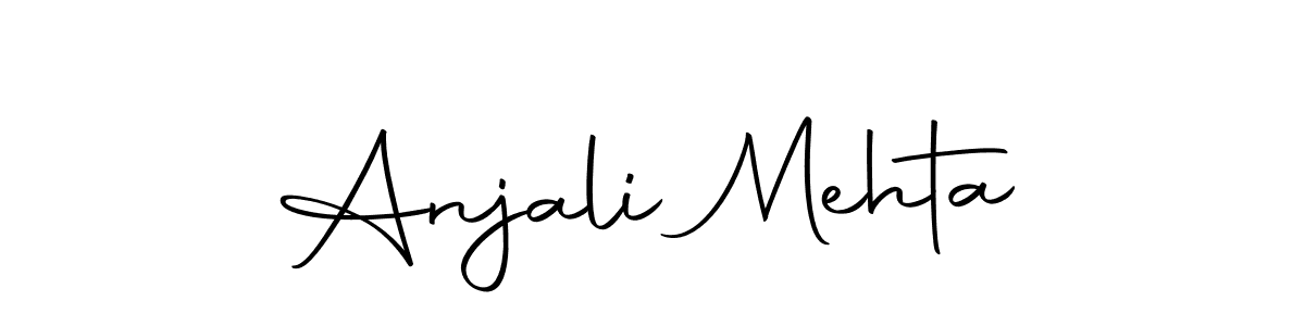 Make a beautiful signature design for name Anjali Mehta. With this signature (Autography-DOLnW) style, you can create a handwritten signature for free. Anjali Mehta signature style 10 images and pictures png