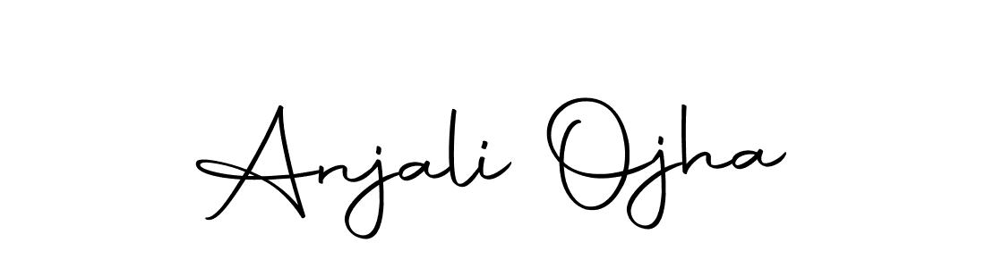 Make a short Anjali Ojha signature style. Manage your documents anywhere anytime using Autography-DOLnW. Create and add eSignatures, submit forms, share and send files easily. Anjali Ojha signature style 10 images and pictures png