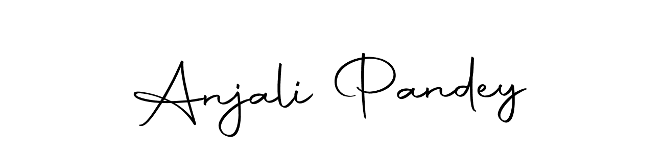 Create a beautiful signature design for name Anjali Pandey. With this signature (Autography-DOLnW) fonts, you can make a handwritten signature for free. Anjali Pandey signature style 10 images and pictures png