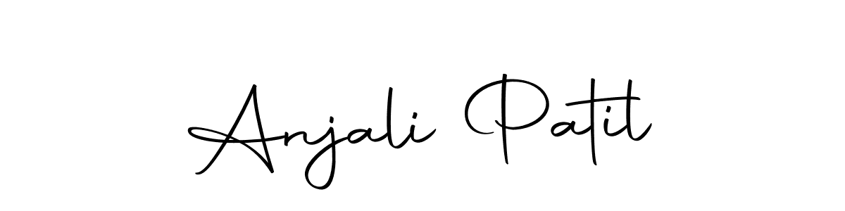 Make a beautiful signature design for name Anjali Patil. Use this online signature maker to create a handwritten signature for free. Anjali Patil signature style 10 images and pictures png