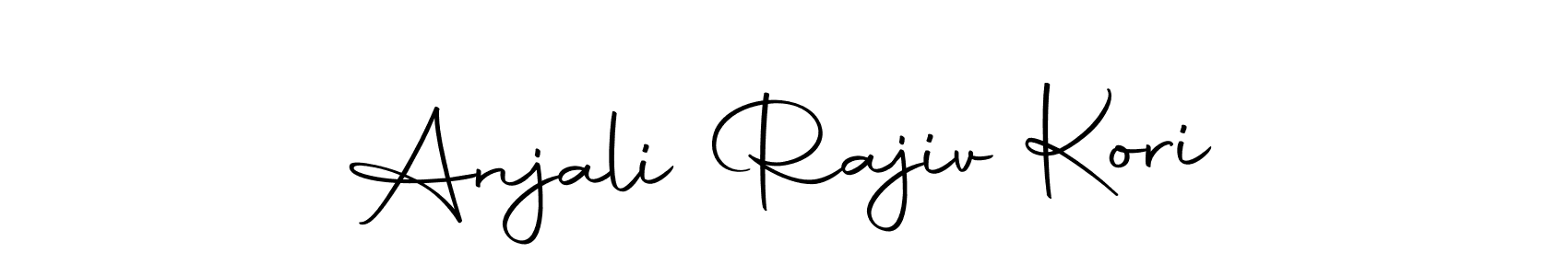 Make a beautiful signature design for name Anjali Rajiv Kori. With this signature (Autography-DOLnW) style, you can create a handwritten signature for free. Anjali Rajiv Kori signature style 10 images and pictures png