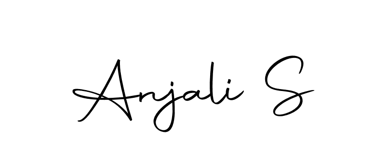 Make a beautiful signature design for name Anjali S. With this signature (Autography-DOLnW) style, you can create a handwritten signature for free. Anjali S signature style 10 images and pictures png