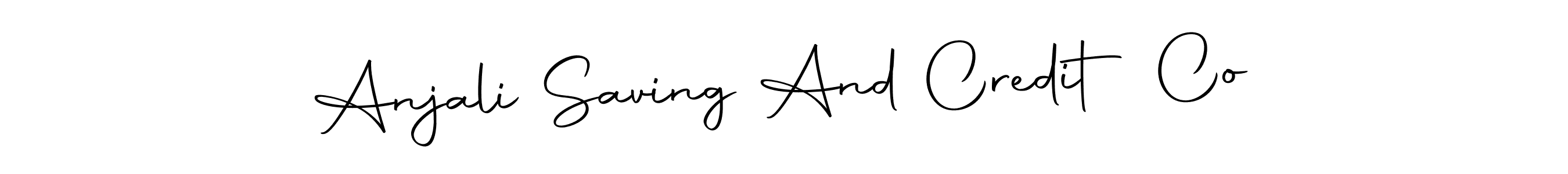 if you are searching for the best signature style for your name Anjali Saving And Credit Co. so please give up your signature search. here we have designed multiple signature styles  using Autography-DOLnW. Anjali Saving And Credit Co signature style 10 images and pictures png