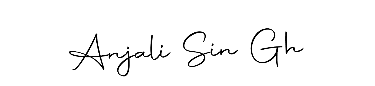 You should practise on your own different ways (Autography-DOLnW) to write your name (Anjali Sin Gh) in signature. don't let someone else do it for you. Anjali Sin Gh signature style 10 images and pictures png