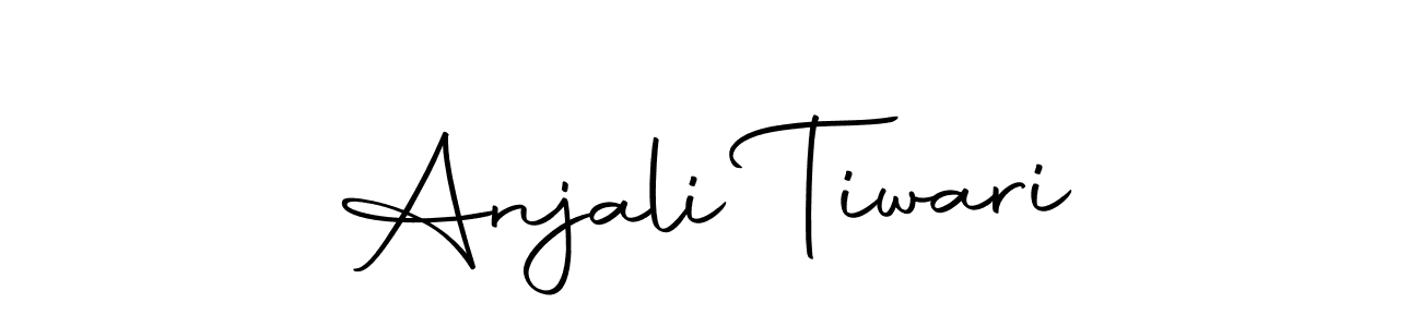 Create a beautiful signature design for name Anjali Tiwari. With this signature (Autography-DOLnW) fonts, you can make a handwritten signature for free. Anjali Tiwari signature style 10 images and pictures png