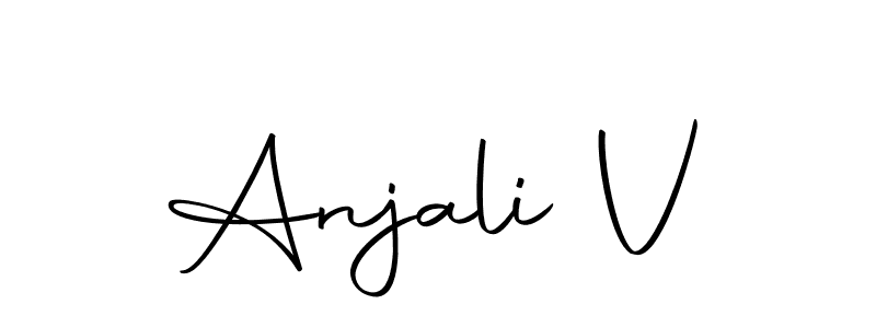 Best and Professional Signature Style for Anjali V. Autography-DOLnW Best Signature Style Collection. Anjali V signature style 10 images and pictures png