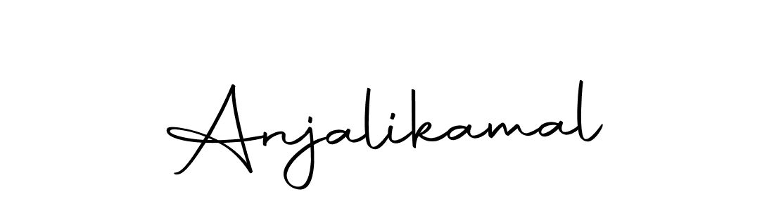 The best way (Autography-DOLnW) to make a short signature is to pick only two or three words in your name. The name Anjalikamal include a total of six letters. For converting this name. Anjalikamal signature style 10 images and pictures png