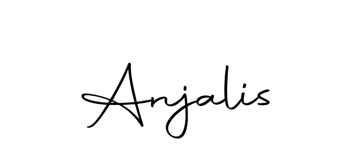 Design your own signature with our free online signature maker. With this signature software, you can create a handwritten (Autography-DOLnW) signature for name Anjalis. Anjalis signature style 10 images and pictures png