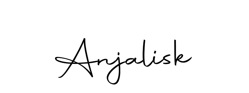 How to make Anjalisk signature? Autography-DOLnW is a professional autograph style. Create handwritten signature for Anjalisk name. Anjalisk signature style 10 images and pictures png