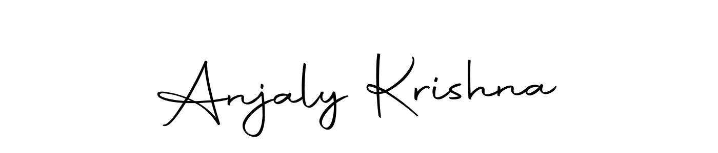 Make a short Anjaly Krishna signature style. Manage your documents anywhere anytime using Autography-DOLnW. Create and add eSignatures, submit forms, share and send files easily. Anjaly Krishna signature style 10 images and pictures png