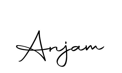 Similarly Autography-DOLnW is the best handwritten signature design. Signature creator online .You can use it as an online autograph creator for name Anjam. Anjam signature style 10 images and pictures png