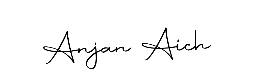 Once you've used our free online signature maker to create your best signature Autography-DOLnW style, it's time to enjoy all of the benefits that Anjan Aich name signing documents. Anjan Aich signature style 10 images and pictures png