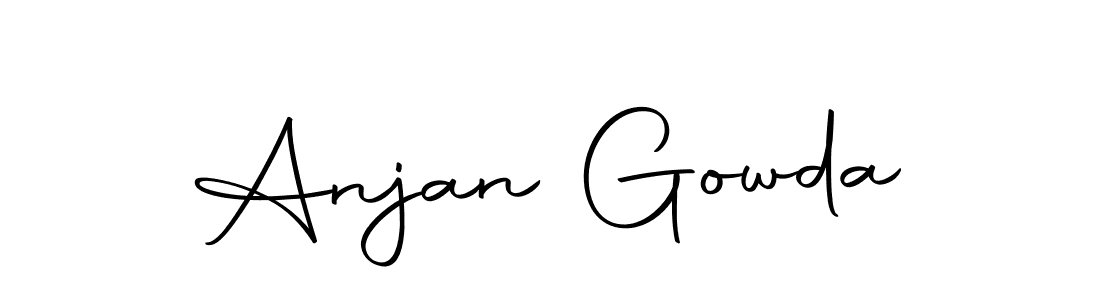 Once you've used our free online signature maker to create your best signature Autography-DOLnW style, it's time to enjoy all of the benefits that Anjan Gowda name signing documents. Anjan Gowda signature style 10 images and pictures png