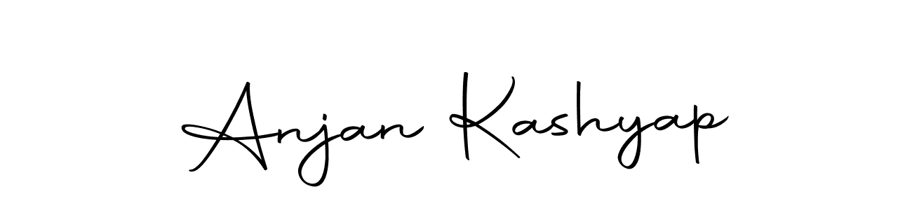 if you are searching for the best signature style for your name Anjan Kashyap. so please give up your signature search. here we have designed multiple signature styles  using Autography-DOLnW. Anjan Kashyap signature style 10 images and pictures png