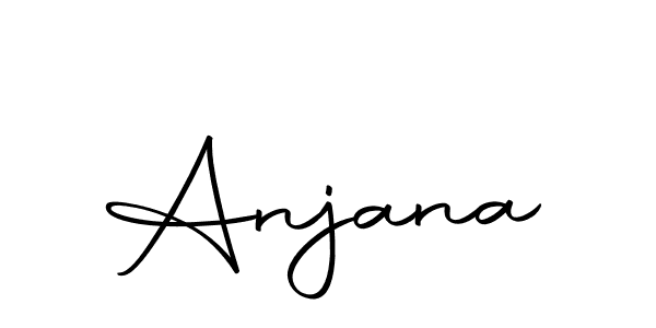 The best way (Autography-DOLnW) to make a short signature is to pick only two or three words in your name. The name Anjana include a total of six letters. For converting this name. Anjana signature style 10 images and pictures png