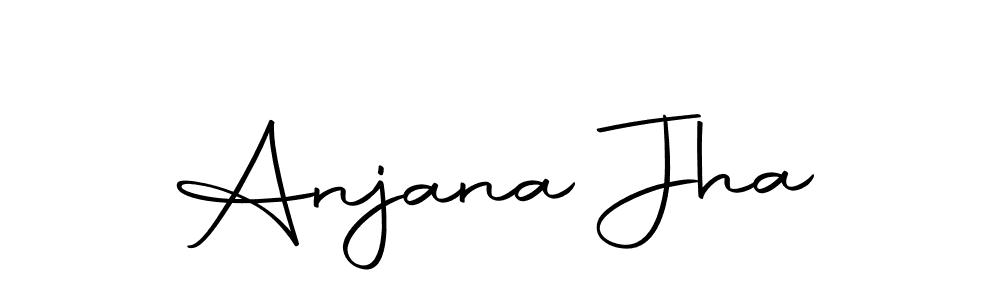 Also we have Anjana Jha name is the best signature style. Create professional handwritten signature collection using Autography-DOLnW autograph style. Anjana Jha signature style 10 images and pictures png