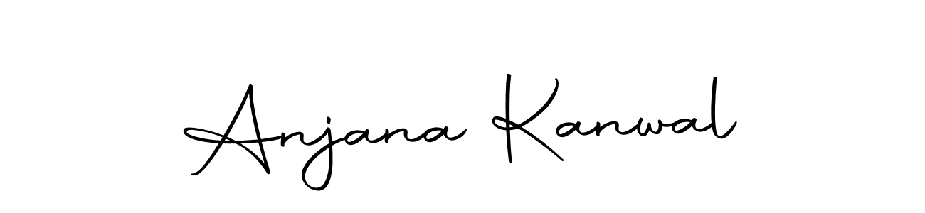 This is the best signature style for the Anjana Kanwal name. Also you like these signature font (Autography-DOLnW). Mix name signature. Anjana Kanwal signature style 10 images and pictures png