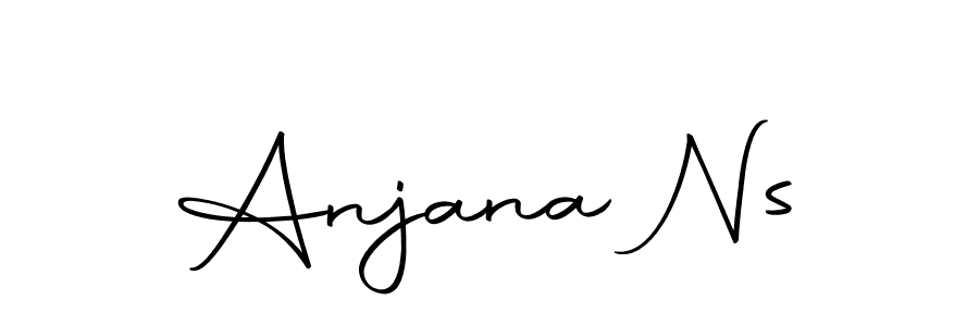 Also we have Anjana Ns name is the best signature style. Create professional handwritten signature collection using Autography-DOLnW autograph style. Anjana Ns signature style 10 images and pictures png