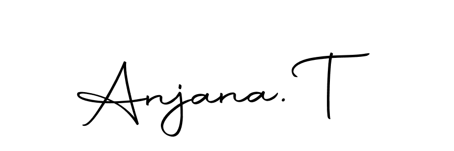How to Draw Anjana. T signature style? Autography-DOLnW is a latest design signature styles for name Anjana. T. Anjana. T signature style 10 images and pictures png