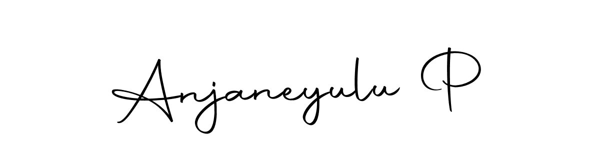The best way (Autography-DOLnW) to make a short signature is to pick only two or three words in your name. The name Anjaneyulu P include a total of six letters. For converting this name. Anjaneyulu P signature style 10 images and pictures png