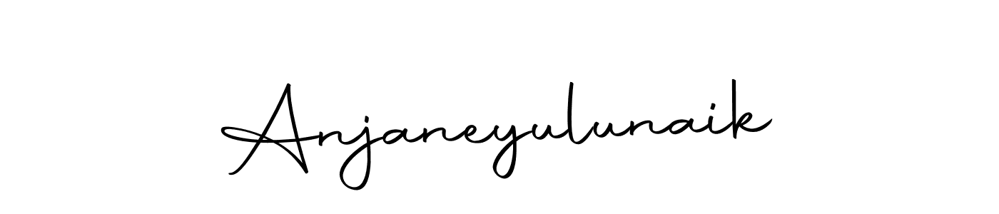 Make a beautiful signature design for name Anjaneyulunaik. Use this online signature maker to create a handwritten signature for free. Anjaneyulunaik signature style 10 images and pictures png
