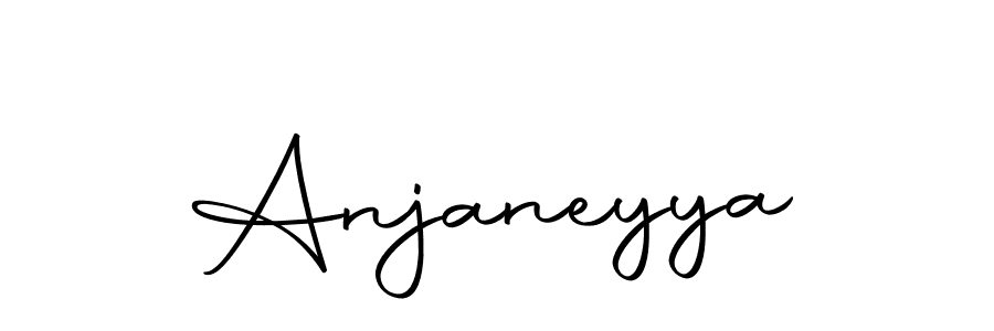 Design your own signature with our free online signature maker. With this signature software, you can create a handwritten (Autography-DOLnW) signature for name Anjaneyya. Anjaneyya signature style 10 images and pictures png