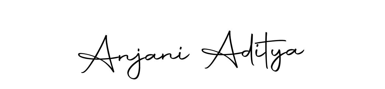 How to make Anjani Aditya signature? Autography-DOLnW is a professional autograph style. Create handwritten signature for Anjani Aditya name. Anjani Aditya signature style 10 images and pictures png