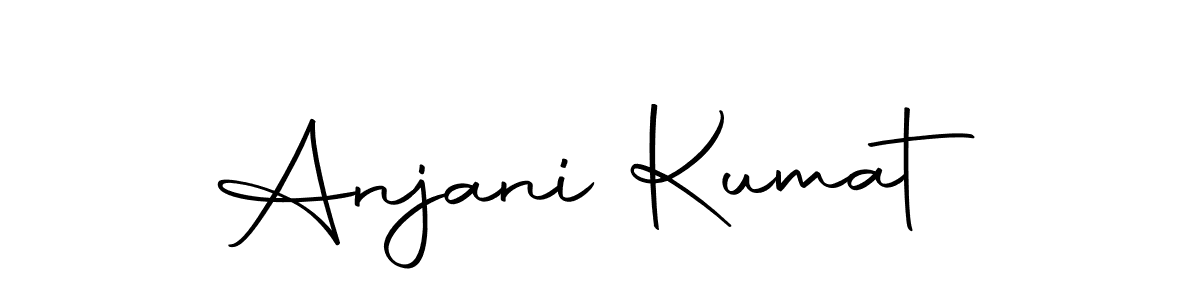 Here are the top 10 professional signature styles for the name Anjani Kumat. These are the best autograph styles you can use for your name. Anjani Kumat signature style 10 images and pictures png