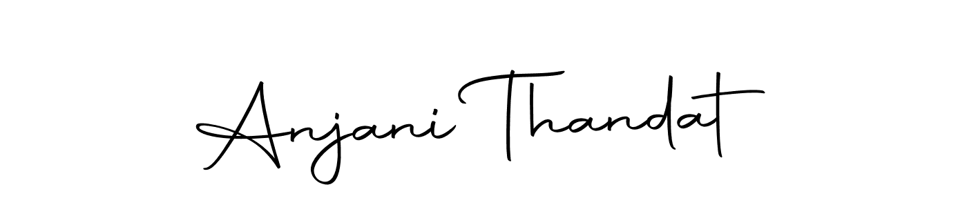 It looks lik you need a new signature style for name Anjani Thandat. Design unique handwritten (Autography-DOLnW) signature with our free signature maker in just a few clicks. Anjani Thandat signature style 10 images and pictures png