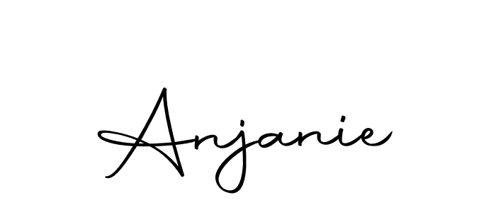 You can use this online signature creator to create a handwritten signature for the name Anjanie. This is the best online autograph maker. Anjanie signature style 10 images and pictures png