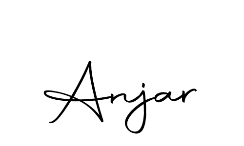 Make a beautiful signature design for name Anjar. With this signature (Autography-DOLnW) style, you can create a handwritten signature for free. Anjar signature style 10 images and pictures png