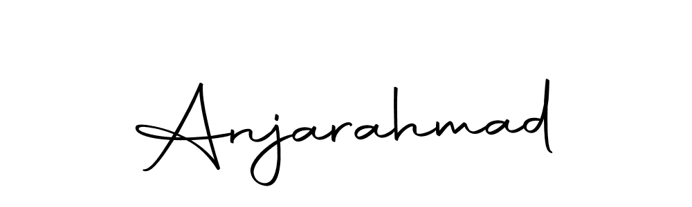 if you are searching for the best signature style for your name Anjarahmad. so please give up your signature search. here we have designed multiple signature styles  using Autography-DOLnW. Anjarahmad signature style 10 images and pictures png