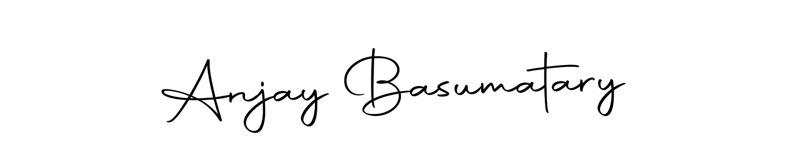 Make a beautiful signature design for name Anjay Basumatary. Use this online signature maker to create a handwritten signature for free. Anjay Basumatary signature style 10 images and pictures png
