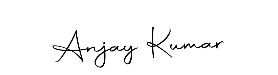 How to make Anjay Kumar signature? Autography-DOLnW is a professional autograph style. Create handwritten signature for Anjay Kumar name. Anjay Kumar signature style 10 images and pictures png