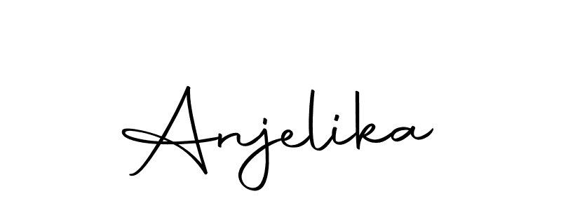 Make a beautiful signature design for name Anjelika. Use this online signature maker to create a handwritten signature for free. Anjelika signature style 10 images and pictures png