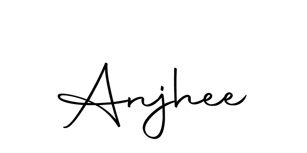 How to make Anjhee signature? Autography-DOLnW is a professional autograph style. Create handwritten signature for Anjhee name. Anjhee signature style 10 images and pictures png