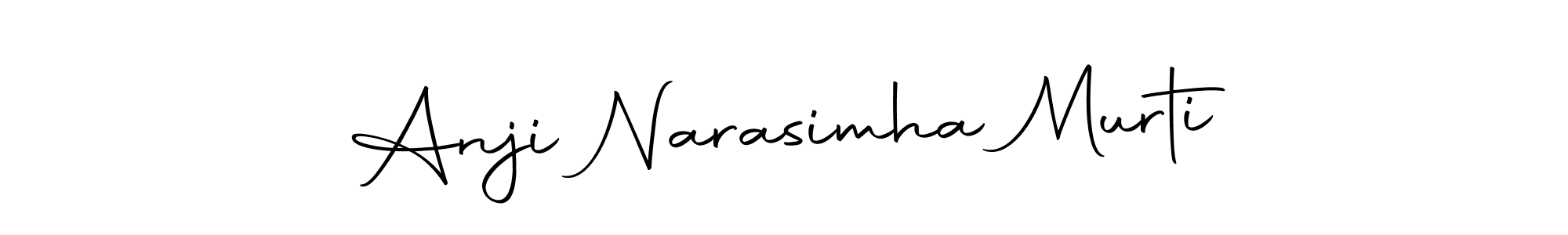 You should practise on your own different ways (Autography-DOLnW) to write your name (Anji Narasimha Murti) in signature. don't let someone else do it for you. Anji Narasimha Murti signature style 10 images and pictures png