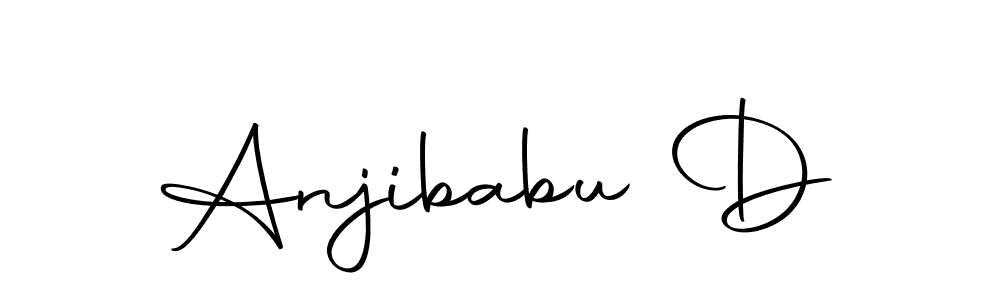 How to make Anjibabu D signature? Autography-DOLnW is a professional autograph style. Create handwritten signature for Anjibabu D name. Anjibabu D signature style 10 images and pictures png