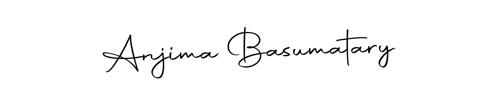 Also we have Anjima Basumatary name is the best signature style. Create professional handwritten signature collection using Autography-DOLnW autograph style. Anjima Basumatary signature style 10 images and pictures png