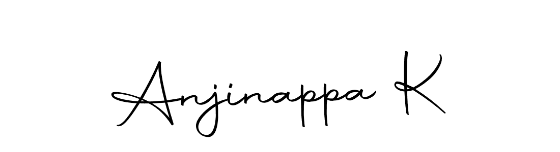 It looks lik you need a new signature style for name Anjinappa K. Design unique handwritten (Autography-DOLnW) signature with our free signature maker in just a few clicks. Anjinappa K signature style 10 images and pictures png