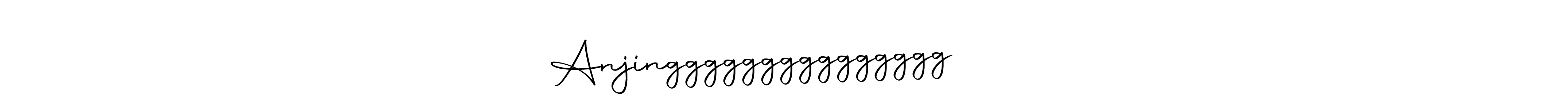 How to make Anjinggggggggggggggg                        signature? Autography-DOLnW is a professional autograph style. Create handwritten signature for Anjinggggggggggggggg                        name. Anjinggggggggggggggg                        signature style 10 images and pictures png