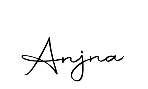 Make a short Anjna signature style. Manage your documents anywhere anytime using Autography-DOLnW. Create and add eSignatures, submit forms, share and send files easily. Anjna signature style 10 images and pictures png