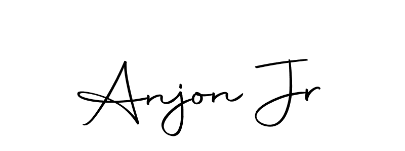 Design your own signature with our free online signature maker. With this signature software, you can create a handwritten (Autography-DOLnW) signature for name Anjon Jr. Anjon Jr signature style 10 images and pictures png