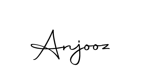 How to make Anjooz name signature. Use Autography-DOLnW style for creating short signs online. This is the latest handwritten sign. Anjooz signature style 10 images and pictures png