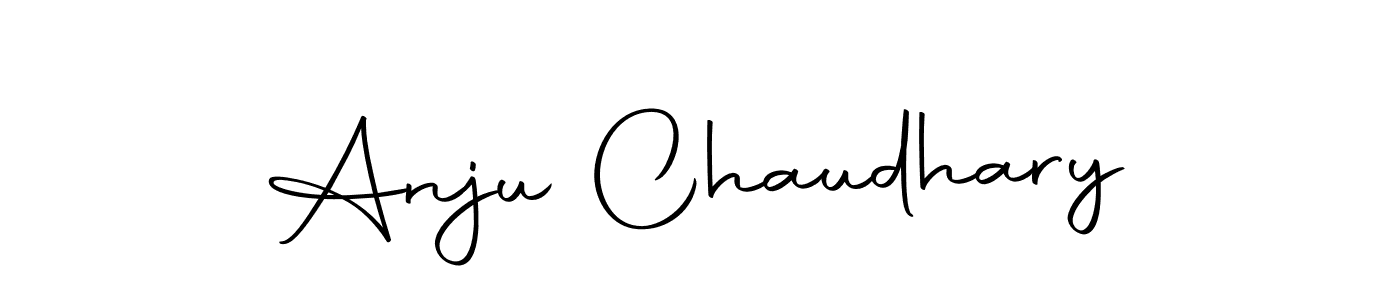 How to make Anju Chaudhary signature? Autography-DOLnW is a professional autograph style. Create handwritten signature for Anju Chaudhary name. Anju Chaudhary signature style 10 images and pictures png